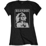 BLONDIE - Presente Poster - čierne dámske tričko