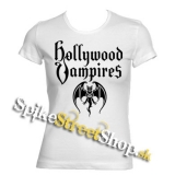 HOLLYWOOD VAMPIRES - Logo - biele dámske tričko