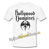 HOLLYWOOD VAMPIRES - Logo - biele pánske tričko