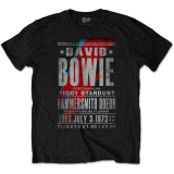 DAVID BOWIE - Hammersmith Odeon - čierne pánske tričko