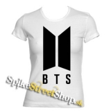 BTS - BANGTAN BOYS - Logo - biele dámske tričko