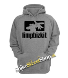 LIMP BIZKIT - Spray Logo - sivá detská mikina