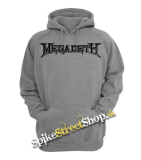 MEGADETH - Logo - sivá detská mikina