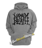 NAPALM DEATH - Logo - sivá detská mikina