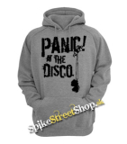 PANIC AT THE DISCO - Logo - sivá detská mikina