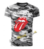 ROLLING STONES - Tonque - maskáčové pánske tričko METRO CAMO