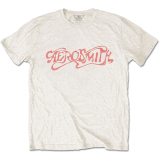 AEROSMITH - Classic Logo - biele pánske tričko