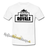 FORTNITE BATTLE ROYALE - biele detské tričko