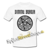 DIMMU BORGIR - Pentagram - biele pánske tričko