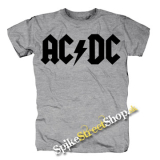 AC/DC - Logo - sivé detské tričko