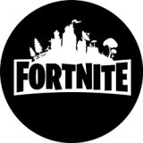 FORTNITE - Logo - okrúhla podložka pod pohár