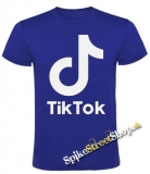 TIK TOK - Logo - kráľovsky-modré detské tričko