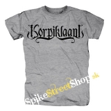 KORPIKLAANI - Logo - sivé detské tričko