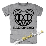 RADIOHEAD - Logo - sivé detské tričko