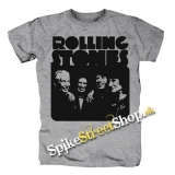 ROLLING STONES - Smile Band Forever - sivé detské tričko