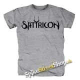 SATYRICON - Logo - sivé detské tričko