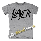 SLAYER - Logo - sivé detské tričko