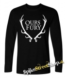 GAME OF THRONES - OURS IS THE FURY - Logo - detské tričko s dlhými rukávmi