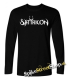 SATYRICON - Logo - detské tričko s dlhými rukávmi