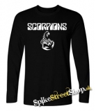 SCORPIONS - Logo - detské tričko s dlhými rukávmi