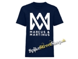 MARCUS & MARTINUS - Logo - námornícke modré detské tričko