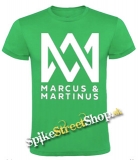 MARCUS & MARTINUS - Logo - zelené detské tričko