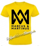 MARCUS & MARTINUS - Logo - žlté detské tričko