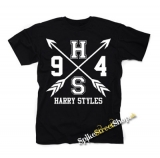 HARRY STYLES - Logo Crest - čierne detské tričko