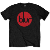 BLUR - Circle Logo - čierne pánske tričko