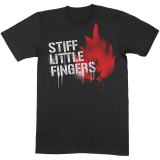 STIFF LITTLE FINGERS - Graffiti - čierne pánske tričko