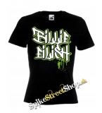 BILLIE EILISH - Green Graffiti Motive - dámske tričko