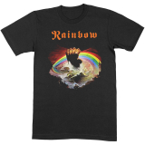 RAINBOW - Rising - čierne pánske tričko