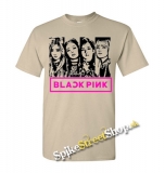 BLACKPINK - Logo & Band - pánske tričko