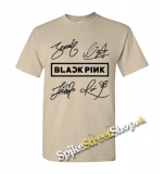 BLACKPINK - Logo & Signature - pánske tričko