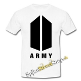 BTS - BANGTAN BOYS - Army Logo - biele pánske tričko