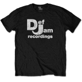 DEF JAM - Classic Logo - čierne pánske tričko