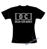 DEAD CAN DANCE - Logo Grey Sign - čierne dámske tričko