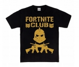 FORTNITE CLUB - čierne detské tričko