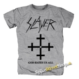 SLAYER - God Hates Us All - sivé detské tričko