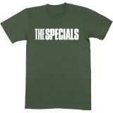 THE SPECIALS - Solid Logo - zelené pánske tričko