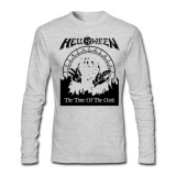 HELLOWEEN - Time Of The Oath - šedé detské tričko s dlhými rukávmi