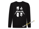 METALLICA - Portrait Band - čierna detská mikina bez kapuce