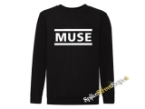 MUSE - Logo - čierna detská mikina bez kapuce