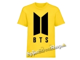 BTS - BANGTAN BOYS - Logo - žlté pánske tričko