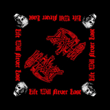 DEATH - Life Will Never Last - čierna bandana šatka