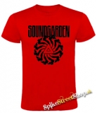 SOUNDGARDEN - Badmotorfinger - červené pánske tričko