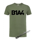 B1A4 - Logo - olivové pánske tričko