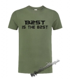 B2ST - BEAST - Is The Best - olivové pánske tričko