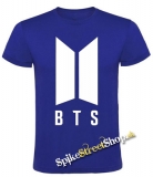 BTS - BANGTAN BOYS - Logo - kráľovskymodré pánske tričko