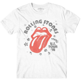 ROLLING STONES - Aero Tongue - biele pánske tričko